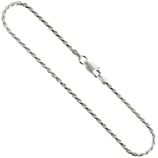 925 Sterling Silver 1.8mm Twisted Serpentine Chain 